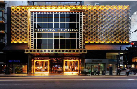 千阳门头设计与商业空间的纽带。