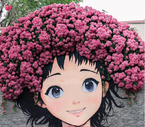 千阳墙体彩绘-网红墙打卡