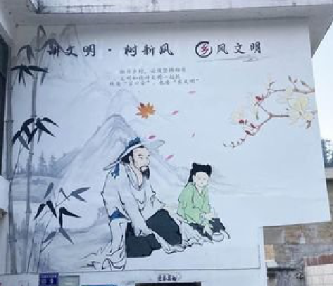 千阳分享几个墙绘保养知识。