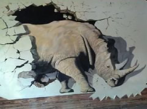 千阳在墙绘中，如何绘制3D效果？