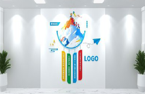 千阳公司企业形象墙的工艺材料有哪些？