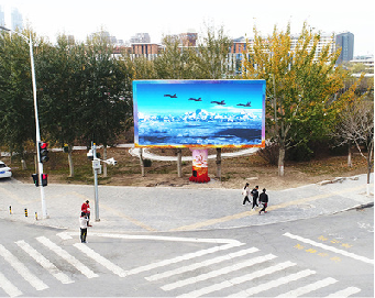 千阳户外大屏广告投放要点。