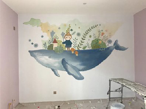 千阳手绘墙的特点及优势。